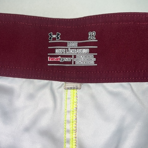 Under Armour Multi Color Loose Fit Board/Swim Shorts Size 32 - Picture 4 of 6